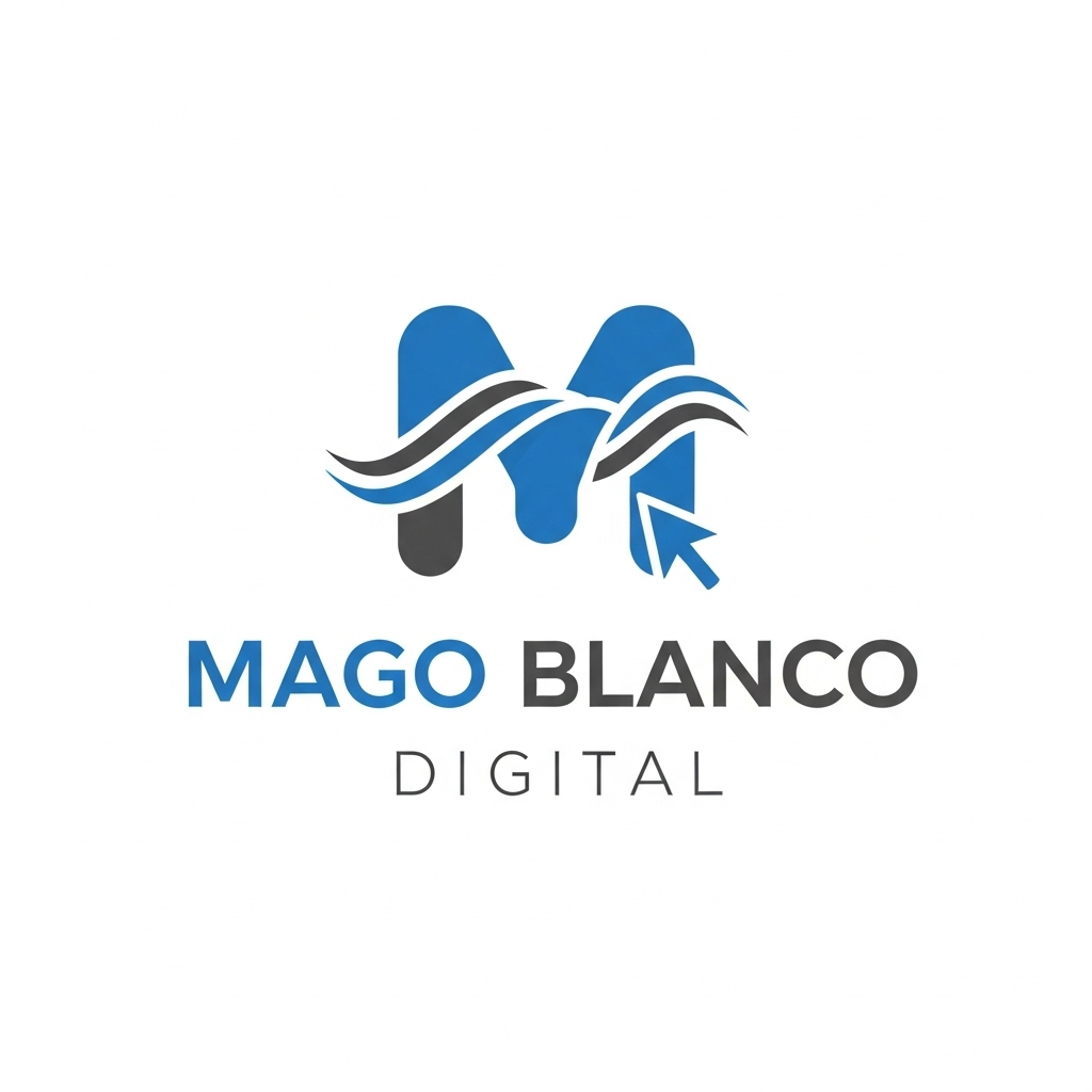 Mago Blanco Digital Logo